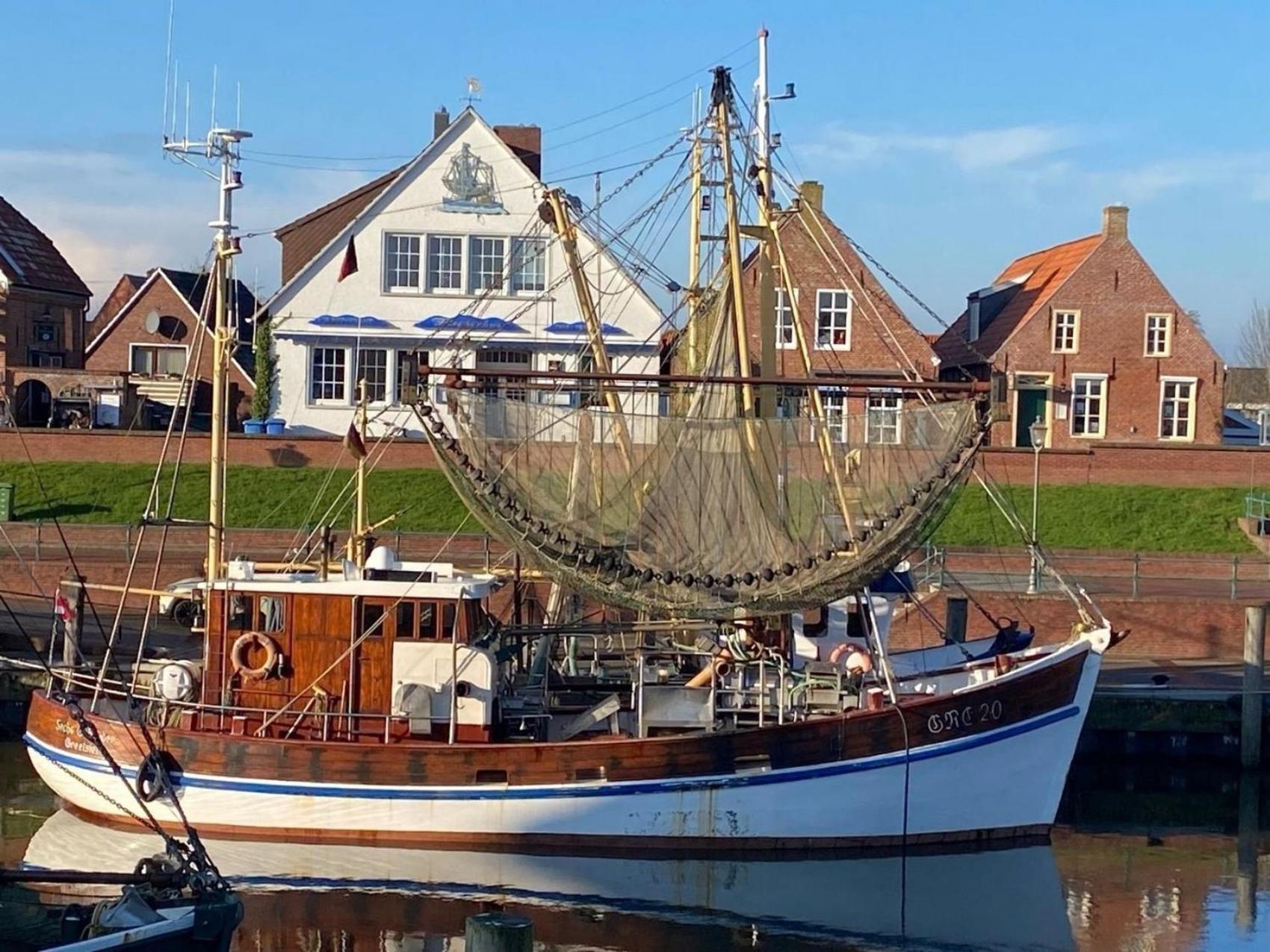 Ferienhaus Sandmann Greetsiel Krummhörn エクステリア 写真